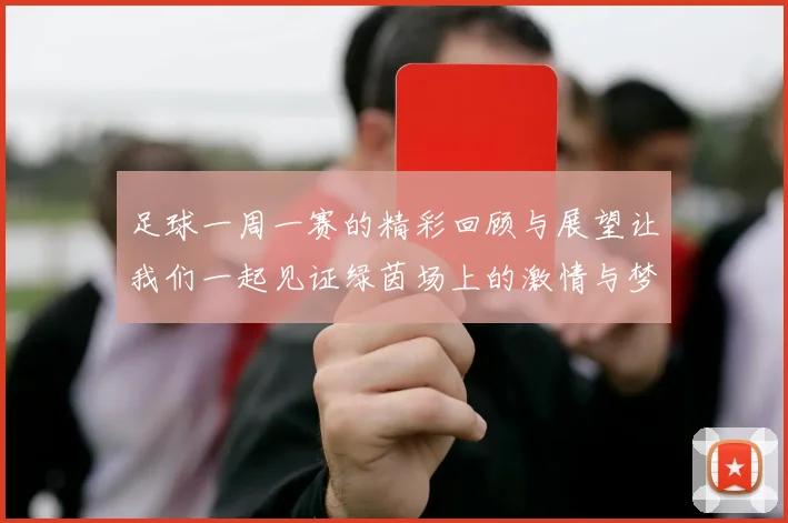 足球一周一赛的精彩回顾与展望让我们一起见证绿茵场上的激情与梦想